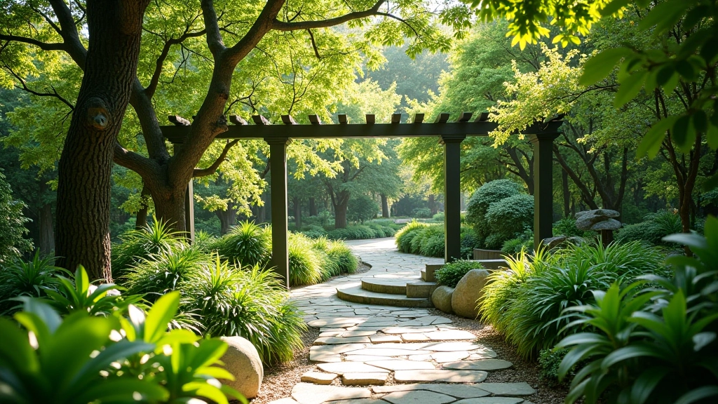 Botanical Reflection Retreat at garden